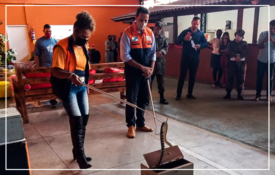 Redec Sul I e Instituto Vital Brazil realizam instrução sobre animais peçonhentos em Itatiaia – RJ