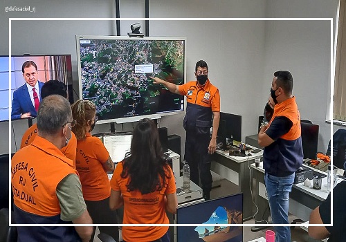 A Defesa Civil Estadual permanece monitorando a região serrana 