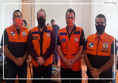 Defesa Civil Nacional esteve em Petrópolis