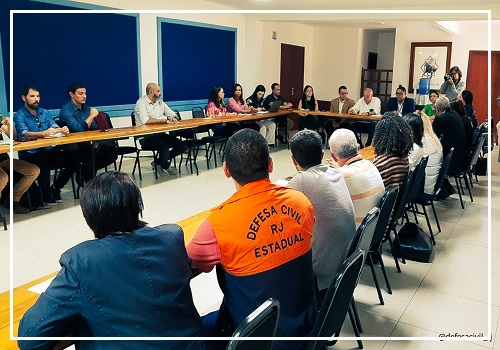 Sedec-RJ e UNDRR se reúnem com autoridades de Petrópolis em continuidade à capacitação para construção de cidades resilientes