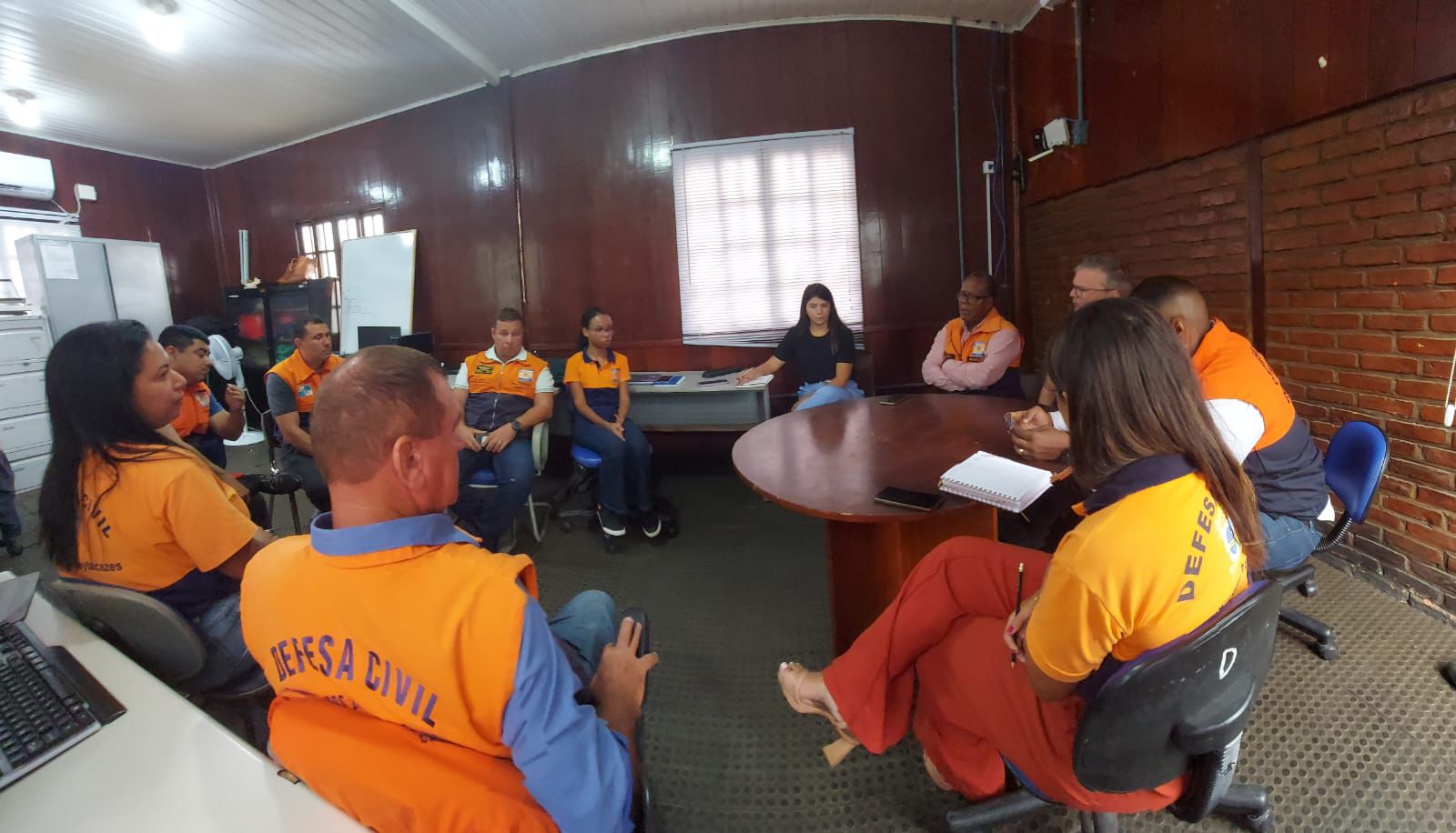 SEDEC-RJ SE REÚNE COM DEFESA CIVIL DE CAMPOS