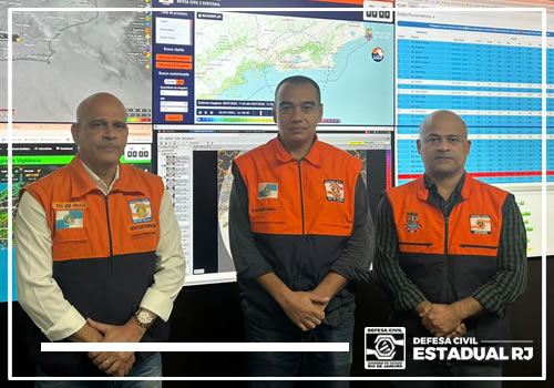 REDEC 3 realiza visita institucional à Defesa Civil de Niterói