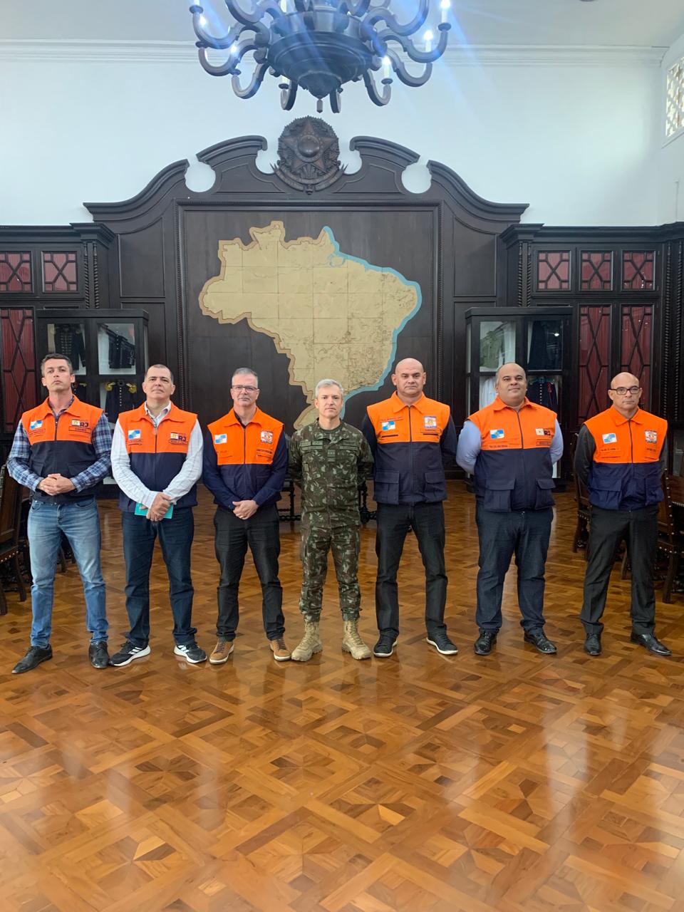 Defesa Civil RJ visita a Academia Militar das Agulhas Negras
