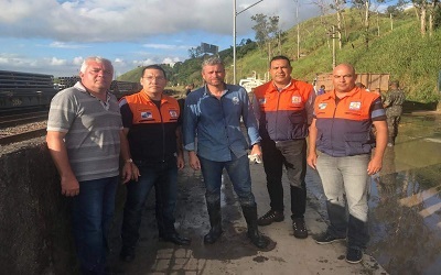 Sedec-RJ envia equipe técnica para Barra Mansa e Volta Redonda