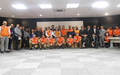 Defesa Civil do Estado participa de evento no Paraná