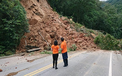Sedec-RJ realiza vistoria técnica em Cachoeiras de Macacu