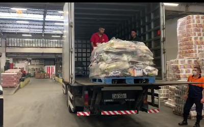 Sedec-RJ e Corpo de Bombeiros do Rio participam de entregas de doações